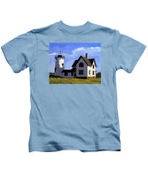 Stage Harbor Lighthouse Cape Cod Massachusetts - Kids T-Shirt
