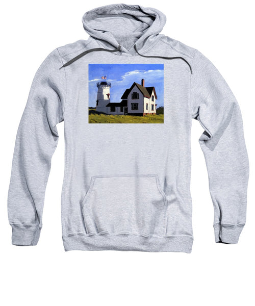 Stage Harbor Lighthouse Cape Cod Massachusetts - Sweatshirt