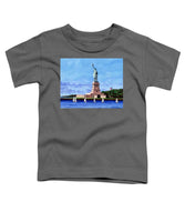 Statue of Liberty on Liberty Island in New York Harbor in New York City - Toddler T-Shirt