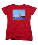 Statue of Liberty on Liberty Island in New York Harbor in New York City - Women's T-Shirt (Standard Fit)