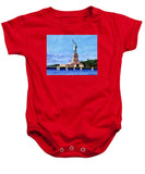 Statue of Liberty on Liberty Island in New York Harbor in New York City - Baby Onesie