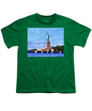 Statue of Liberty on Liberty Island in New York Harbor in New York City - Youth T-Shirt