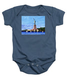 Statue of Liberty on Liberty Island in New York Harbor in New York City - Baby Onesie