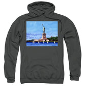 Statue of Liberty on Liberty Island in New York Harbor in New York City - Sweatshirt