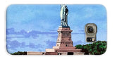 Statue of Liberty on Liberty Island in New York Harbor in New York City - Phone Case