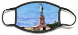 Statue of Liberty on Liberty Island in New York Harbor in New York City - Face Mask