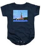 Statue of Liberty on Liberty Island in New York Harbor in New York City - Baby Onesie