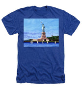 Statue of Liberty on Liberty Island in New York Harbor in New York City - Heathers T-Shirt