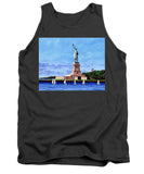 Statue of Liberty on Liberty Island in New York Harbor in New York City - Tank Top
