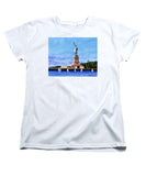 Statue of Liberty on Liberty Island in New York Harbor in New York City - Women's T-Shirt (Standard Fit)