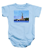 Statue of Liberty on Liberty Island in New York Harbor in New York City - Baby Onesie