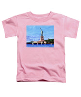 Statue of Liberty on Liberty Island in New York Harbor in New York City - Toddler T-Shirt