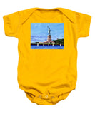 Statue of Liberty on Liberty Island in New York Harbor in New York City - Baby Onesie