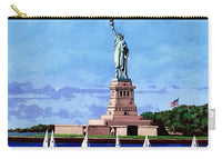 Statue of Liberty on Liberty Island in New York Harbor in New York City - Carry-All Pouch