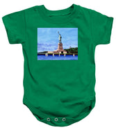 Statue of Liberty on Liberty Island in New York Harbor in New York City - Baby Onesie