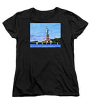 Statue of Liberty on Liberty Island in New York Harbor in New York City - Women's T-Shirt (Standard Fit)