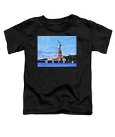 Statue of Liberty on Liberty Island in New York Harbor in New York City - Toddler T-Shirt