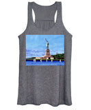 Statue of Liberty on Liberty Island in New York Harbor in New York City - Women's Tank Top