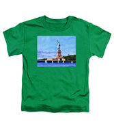 Statue of Liberty on Liberty Island in New York Harbor in New York City - Toddler T-Shirt