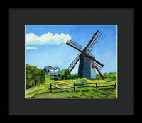 The Old Mill Cape Cod Massachusetts - Framed Print