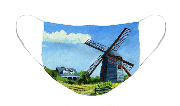 The Old Mill Cape Cod Massachusetts - Face Mask