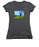 The Old Mill Cape Cod Massachusetts - Women's V-Neck