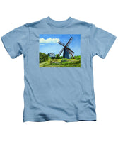 The Old Mill Cape Cod Massachusetts - Kids T-Shirt