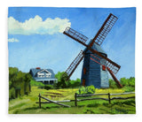 The Old Mill Cape Cod Massachusetts - Blanket