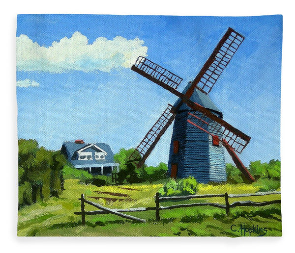 The Old Mill Cape Cod Massachusetts - Blanket