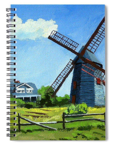 The Old Mill Cape Cod Massachusetts - Spiral Notebook