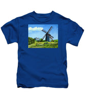 The Old Mill Cape Cod Massachusetts - Kids T-Shirt