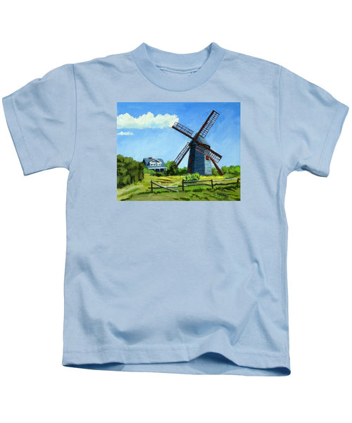 The Old Mill Cape Cod Massachusetts - Kids T-Shirt