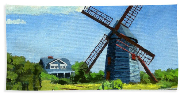 The Old Mill Cape Cod Massachusetts - Bath Towel