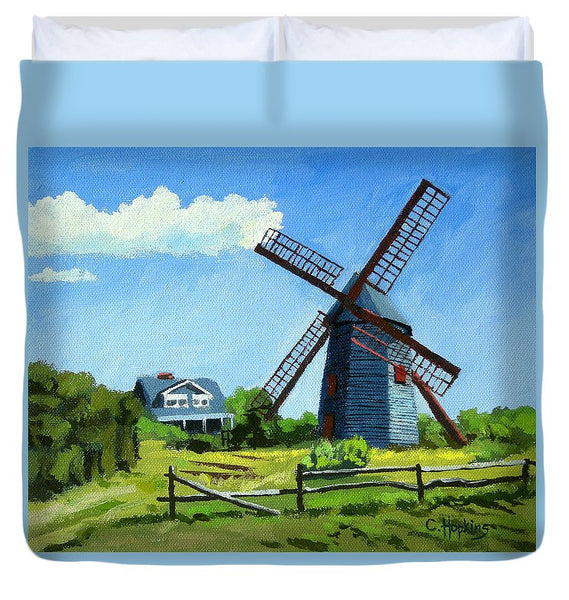 The Old Mill Cape Cod Massachusetts - Duvet Cover