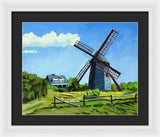 The Old Mill Cape Cod Massachusetts - Framed Print