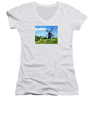 The Old Mill Cape Cod Massachusetts - Women's V-Neck