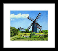The Old Mill Cape Cod Massachusetts - Framed Print