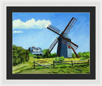 The Old Mill Cape Cod Massachusetts - Framed Print