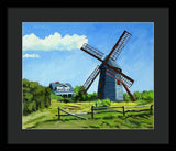 The Old Mill Cape Cod Massachusetts - Framed Print