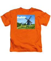 The Old Mill Cape Cod Massachusetts - Kids T-Shirt