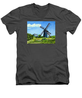 The Old Mill Cape Cod Massachusetts - Men's V-Neck T-Shirt