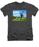 The Old Mill Cape Cod Massachusetts - Men's V-Neck T-Shirt