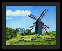 The Old Mill Cape Cod Massachusetts - Framed Print