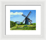 The Old Mill Cape Cod Massachusetts - Framed Print