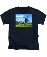 The Old Mill Cape Cod Massachusetts - Kids T-Shirt