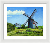 The Old Mill Cape Cod Massachusetts - Framed Print