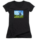 The Old Mill Cape Cod Massachusetts - Women's V-Neck