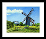 The Old Mill Cape Cod Massachusetts - Framed Print