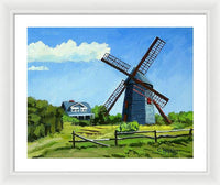 The Old Mill Cape Cod Massachusetts - Framed Print