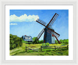 The Old Mill Cape Cod Massachusetts - Framed Print